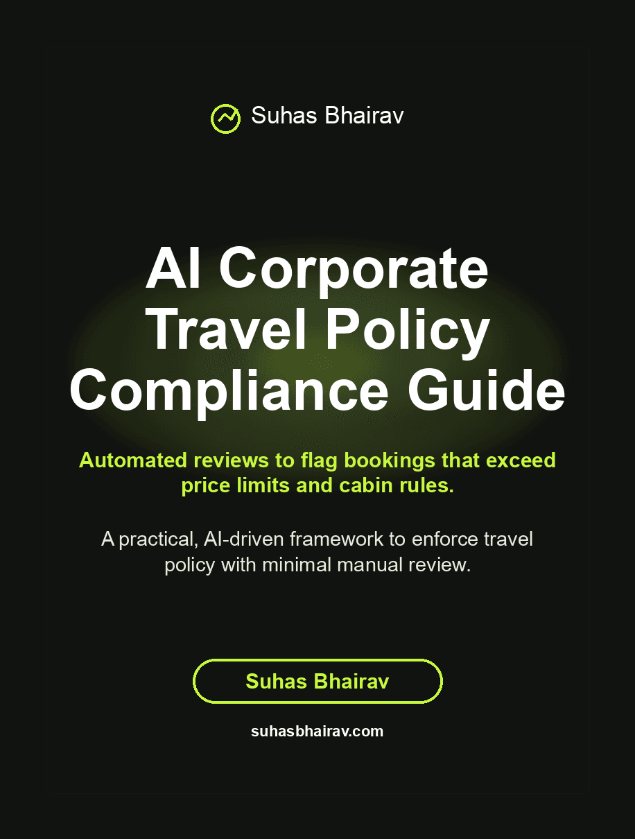 AI Corporate Travel Policy Compliance Guide cover
