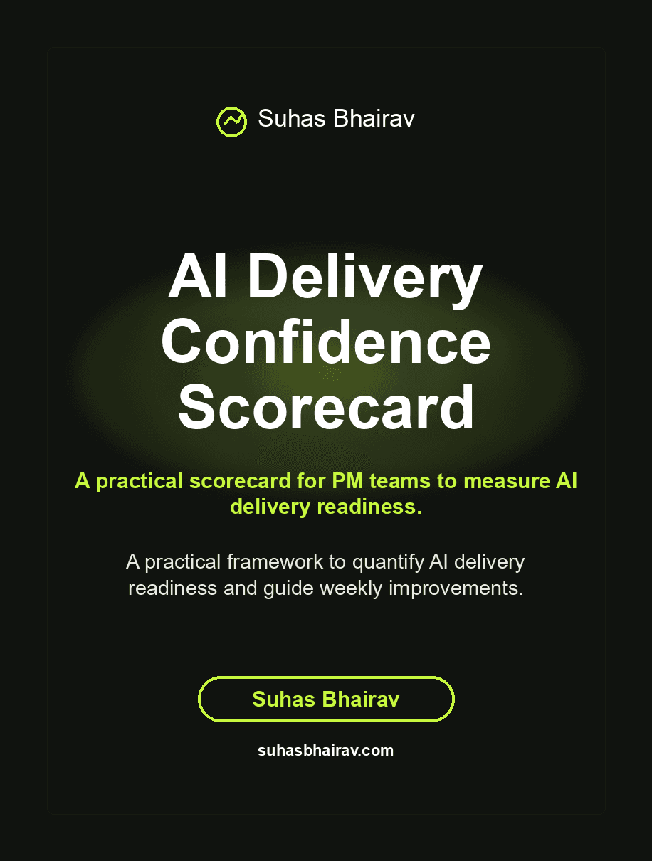 AI Delivery Confidence Scorecard cover