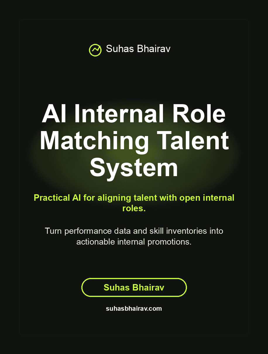 AI Internal Role Matching Talent System cover