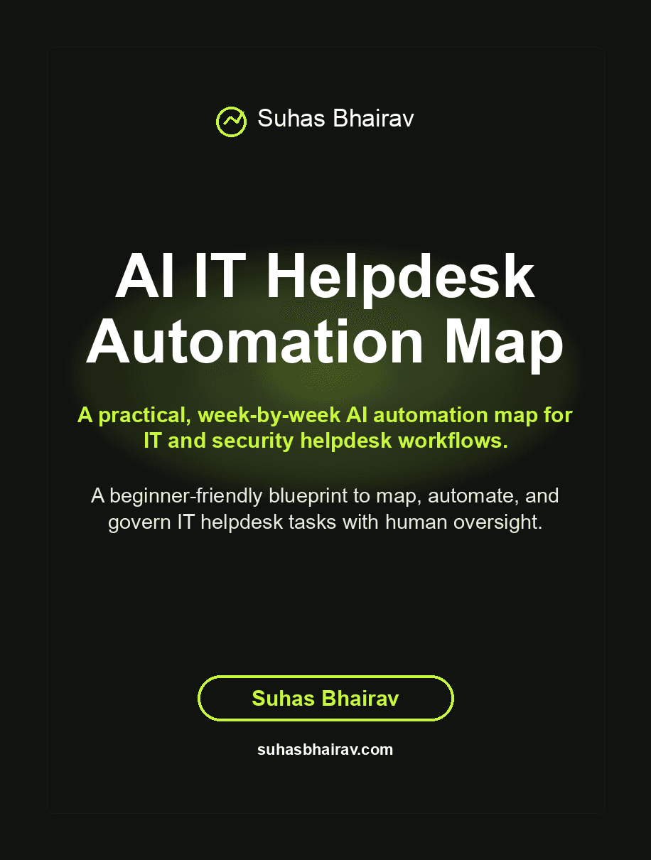 AI IT Helpdesk Automation Map cover