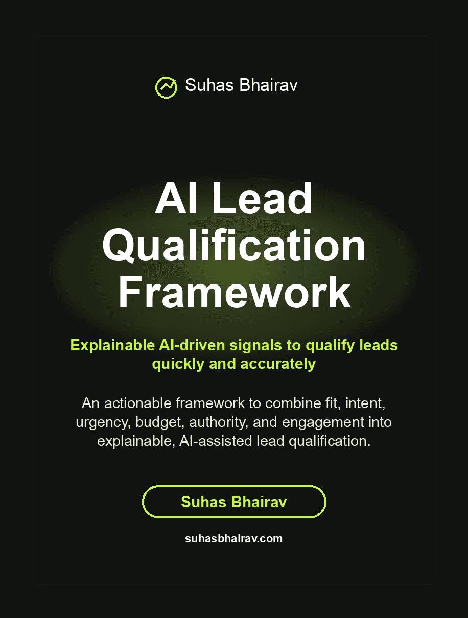 AI Lead Qualification Framework cover